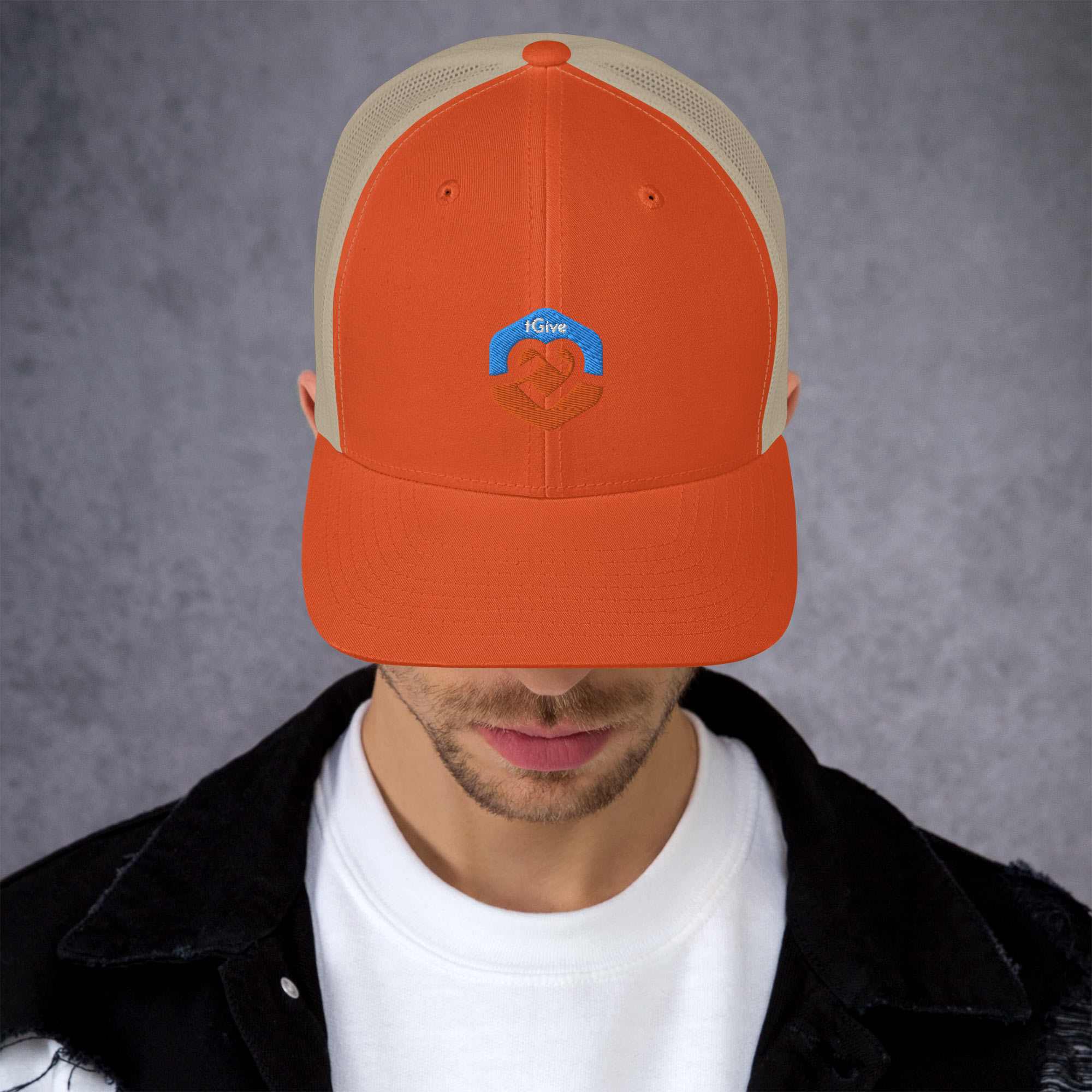 retro-trucker-hat-rustic-orange-khaki-front-62a6c416117bd.jpg